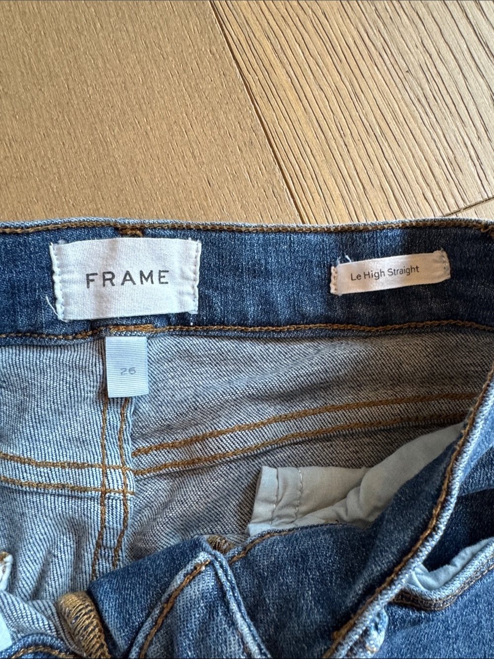 Frame Denim Dark Blue Ankle Slim Jeans - Picture 2 of 3